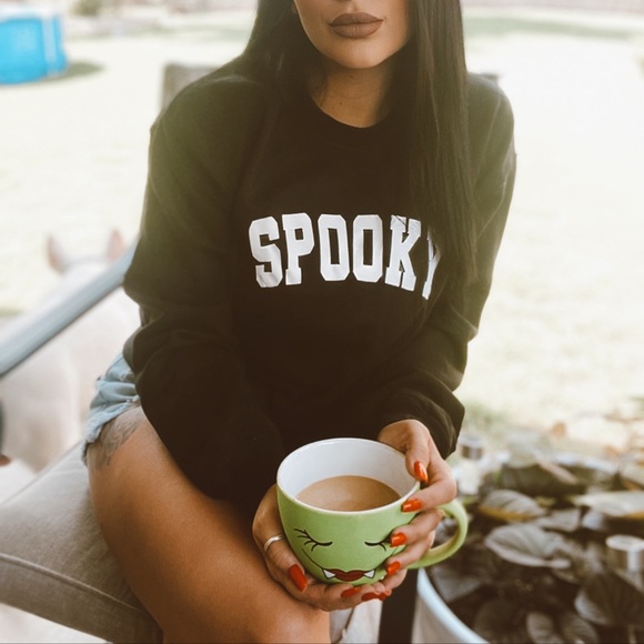 Spooky Halloween Sweatshirt - Picture 1 of 1